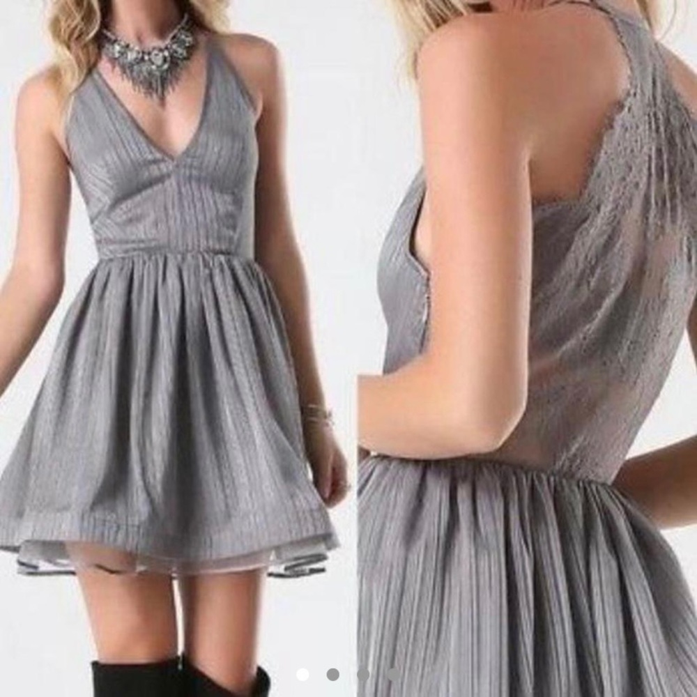 BEBE “Magnolia Frost” Dress